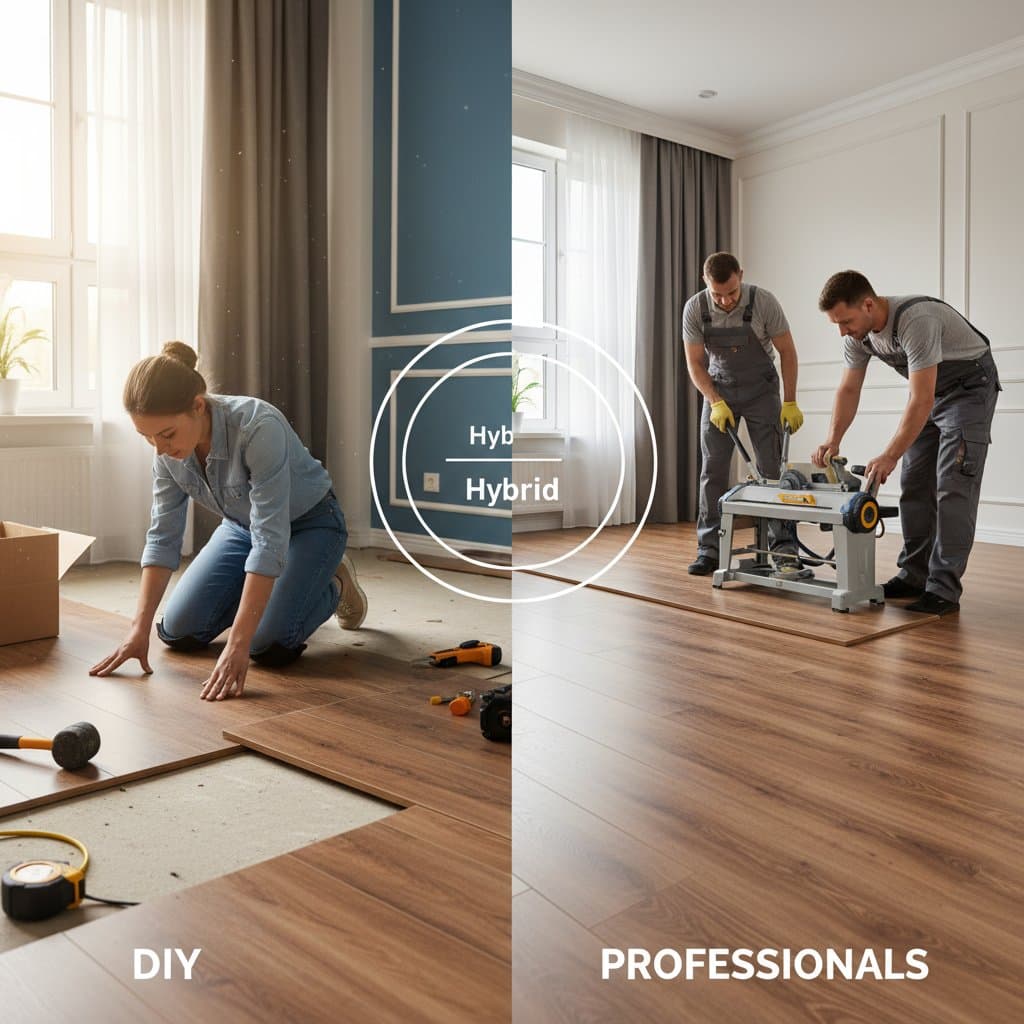 DIY LVP Install: Save Big or Call in the Pros?