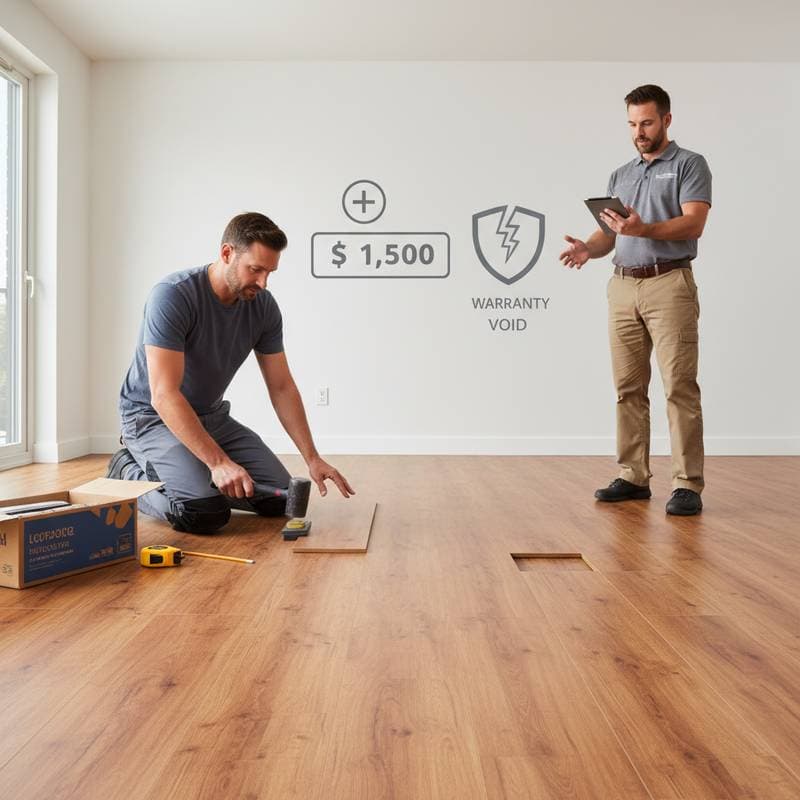 DIY LVP Floors: Save $1,500 or Risk Warranty Loss?