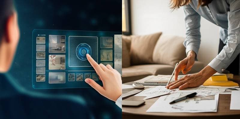 Image for AI Design Tools vs Human Touch: What 2025 Homeowners Need