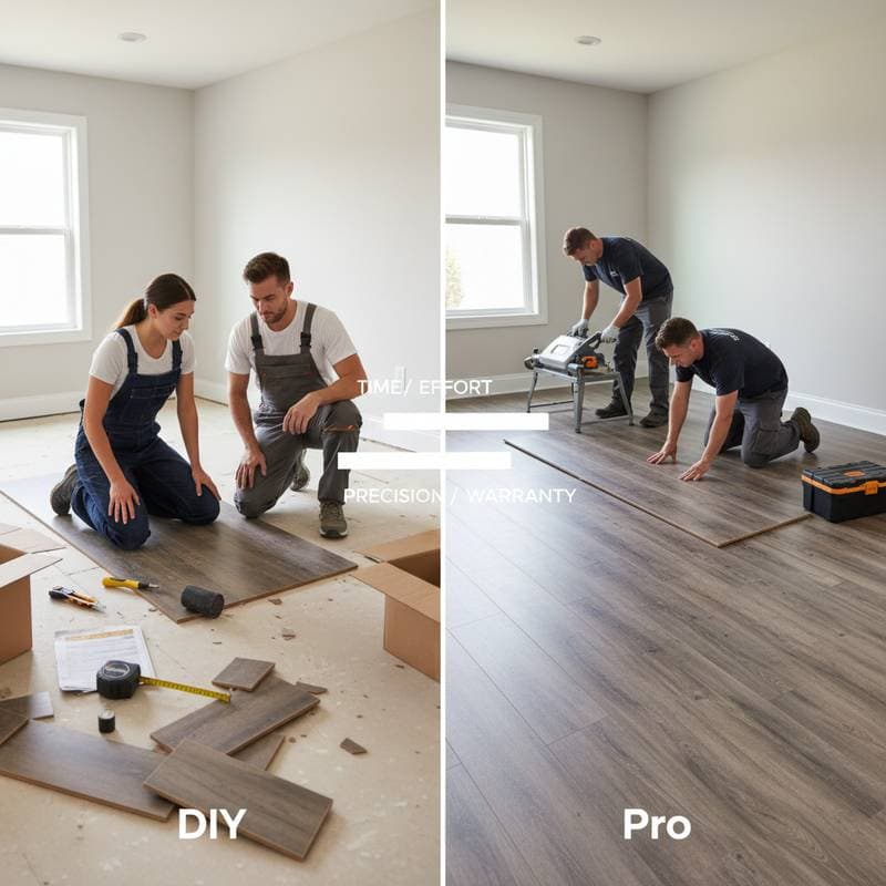 Image for DIY vs Pro: True Costs of Luxury Vinyl Plank Install