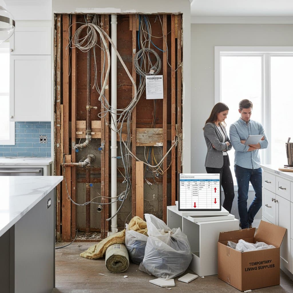 Featured image for Hidden Kitchen Remodel Costs Behind Your Walls