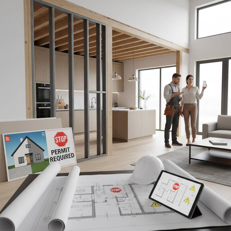 Image for Save Fines: Home Projects Needing Pro Permits