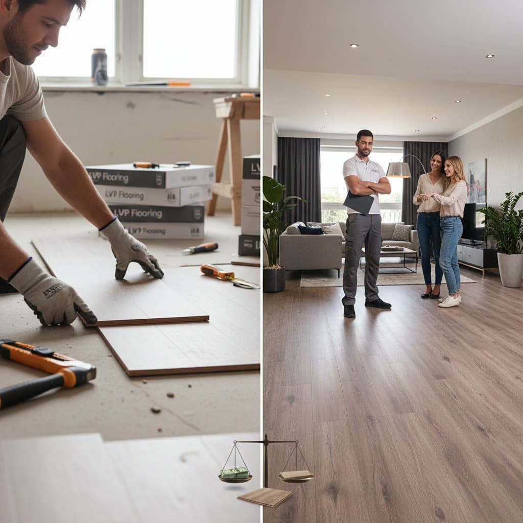 Image for DIY LVP Installation: When to Save vs When to Hire