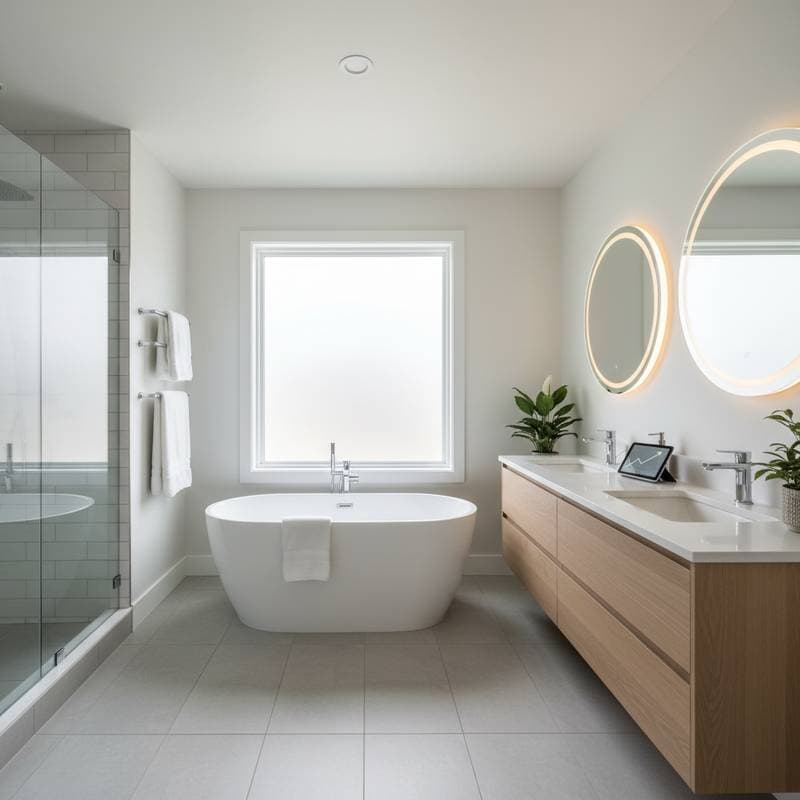 Image for Midrange Bathroom Remodels Return More Than Luxury Upgrades