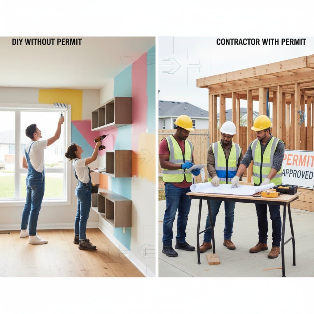 When Your DIY Project Needs a Permit and When It Doesn't