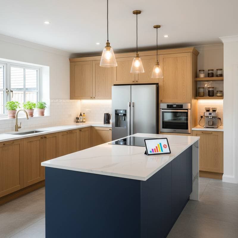 Smart Kitchen Upgrades That Return 60-80% of Cost