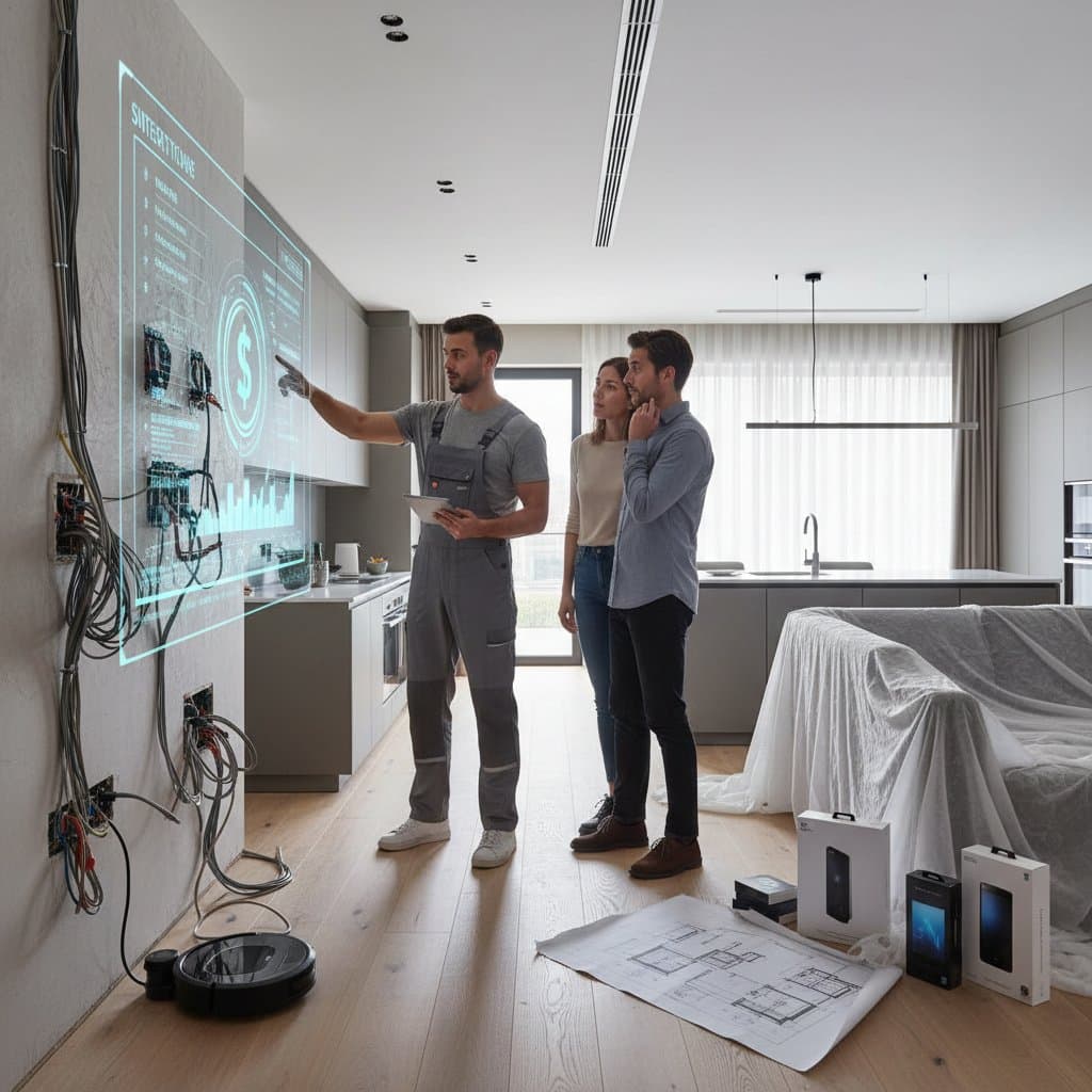 Image for Smart Home Remodels Cost More Than the Sticker Price