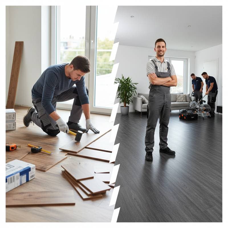 Featured image for DIY LVP Flooring: When to Save and When to Hire