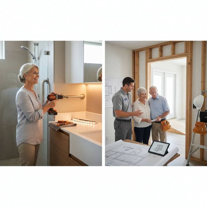 Featured image for When Aging-in-Place Upgrades Need a Licensed Pro