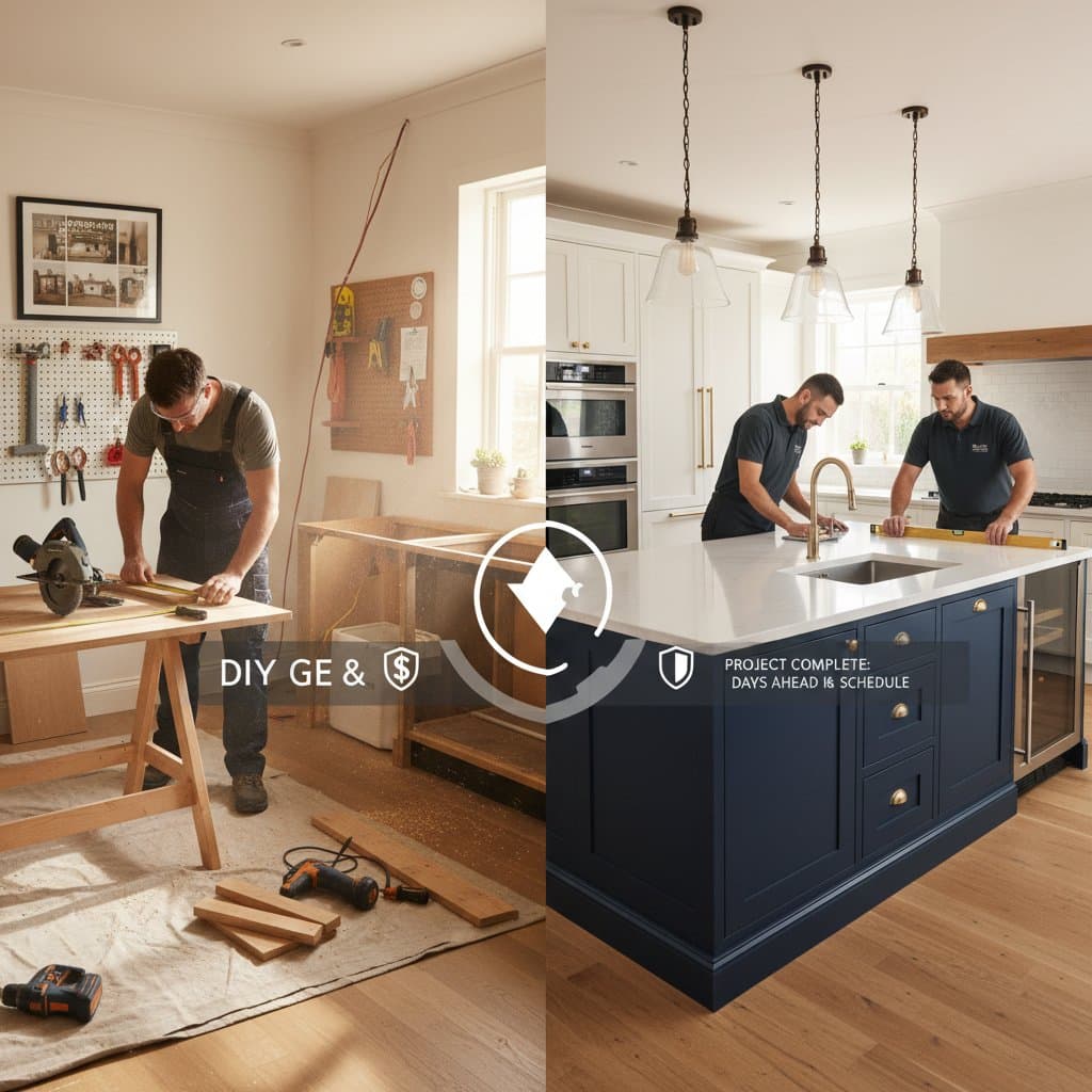 Image for Kitchen Island: DIY Costs vs Pro Perks Exposed