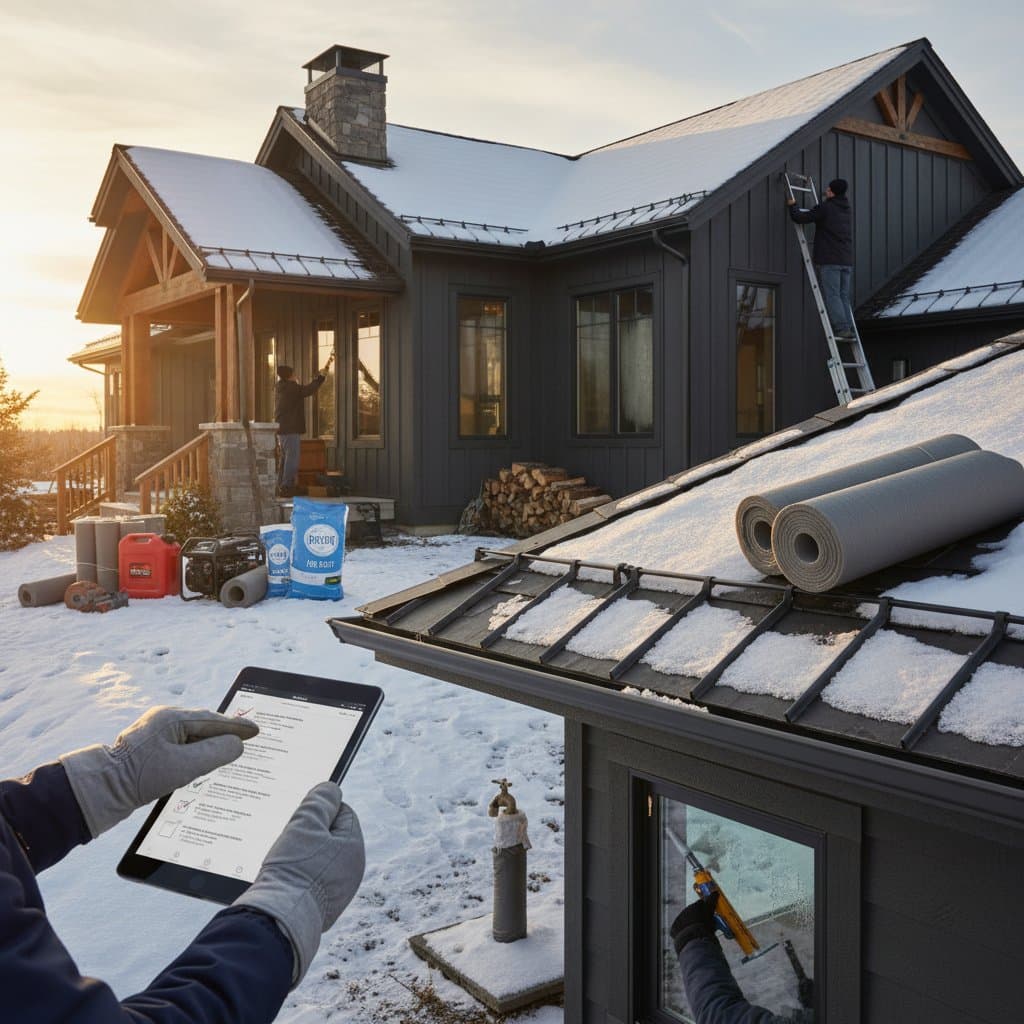 Winter Prep Prevents Costly Roof and Plumbing Repairs