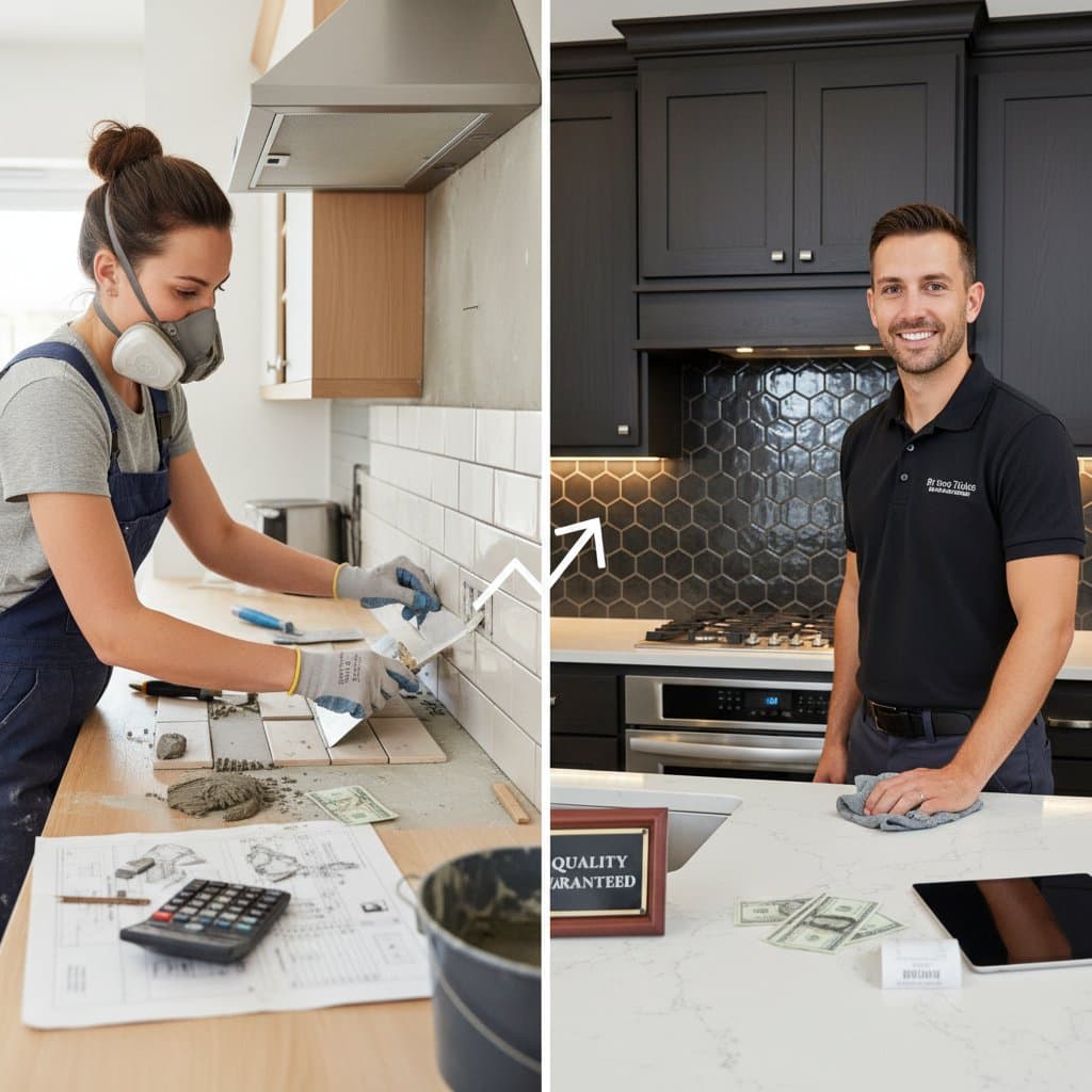 Image for DIY Backsplash Saves $150-$500 But Not Always