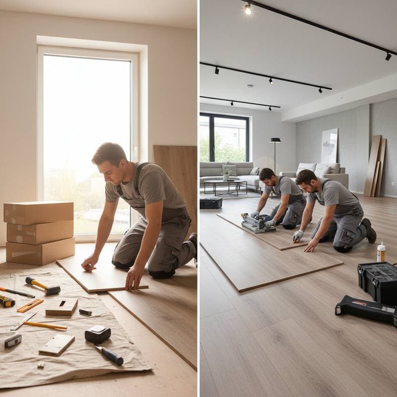 DIY LVP Floors: Save Big or Pay for Pro Perfection?