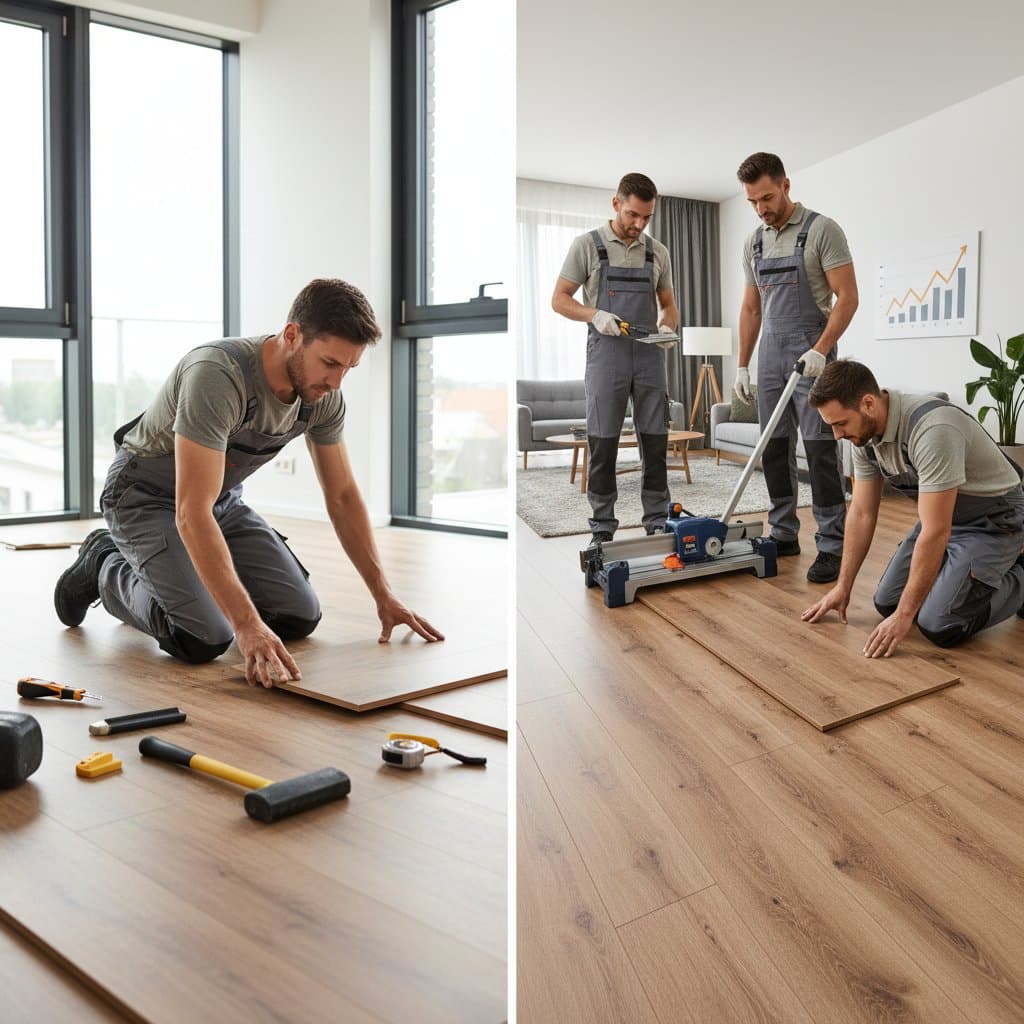 DIY LVP Floors: Worth the Hassle or Hire a Pro?