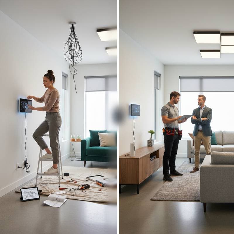 Image for Smart Home DIY: When to Call a Pro Instead