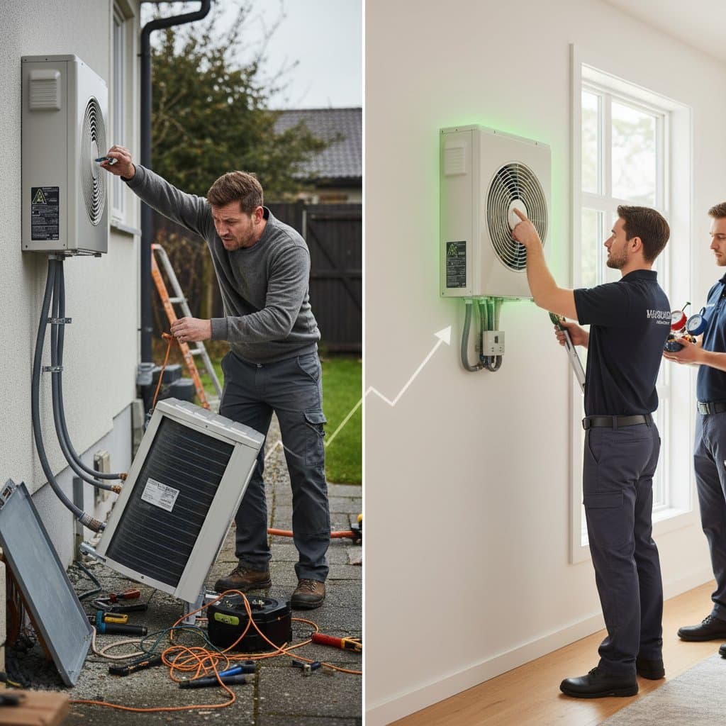 DIY Heat Pump Risks Often Outweigh Apparent Savings