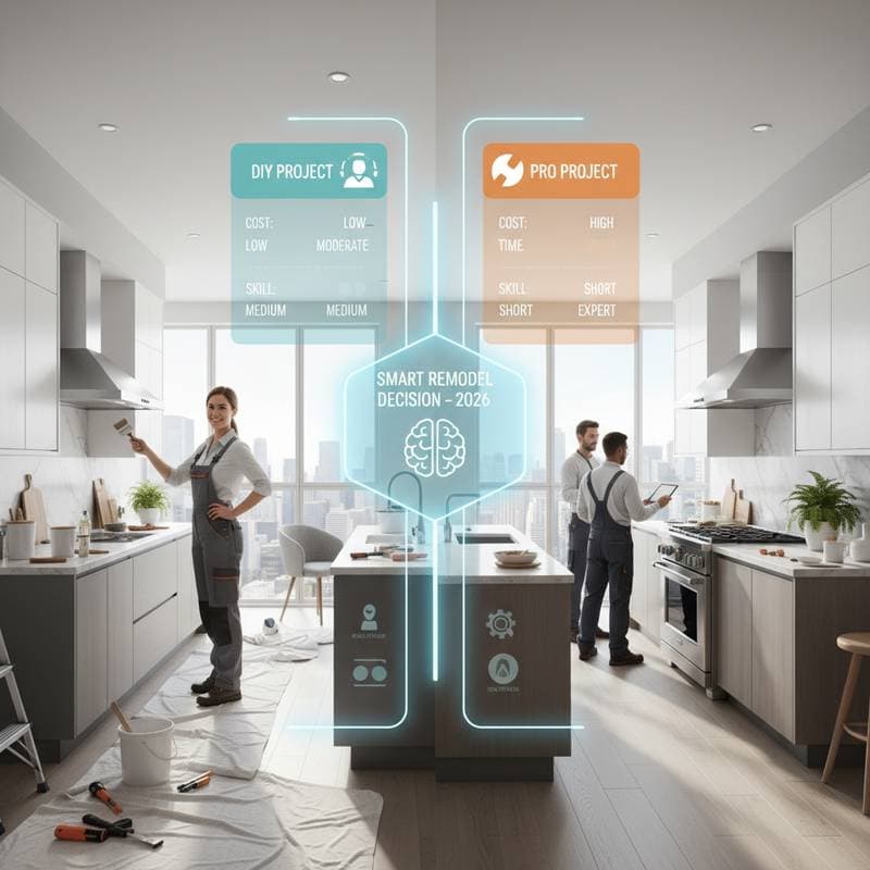 AI Helps Homeowners Choose DIY or Pro for Remodels