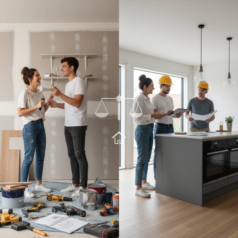 Image for Gen Z Reno Dilemma: DIY First Fix or Hire Pros?