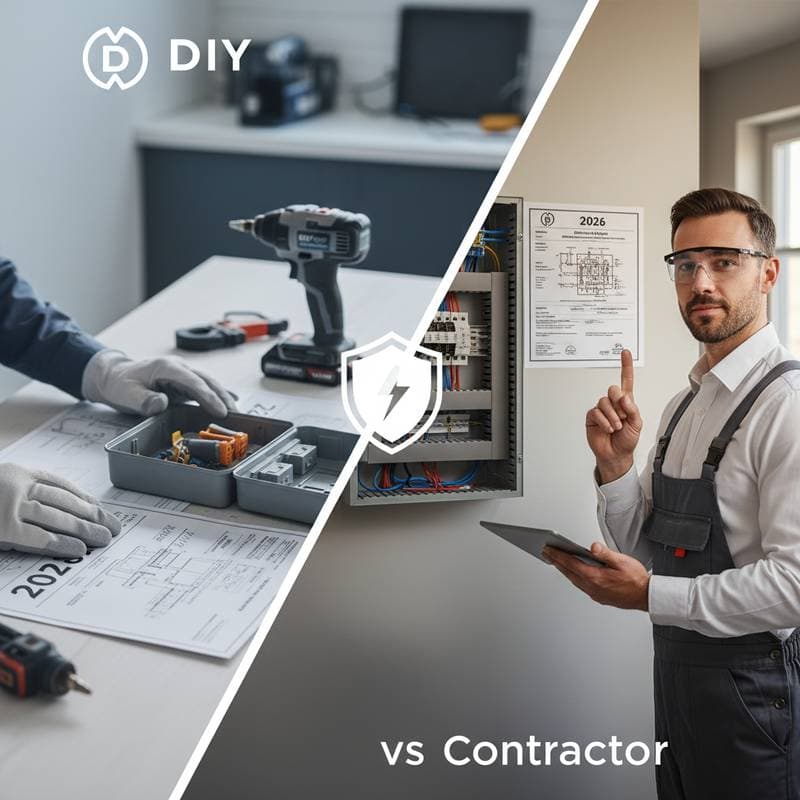 Which Electrical Permits Require a Licensed Pro in 2026