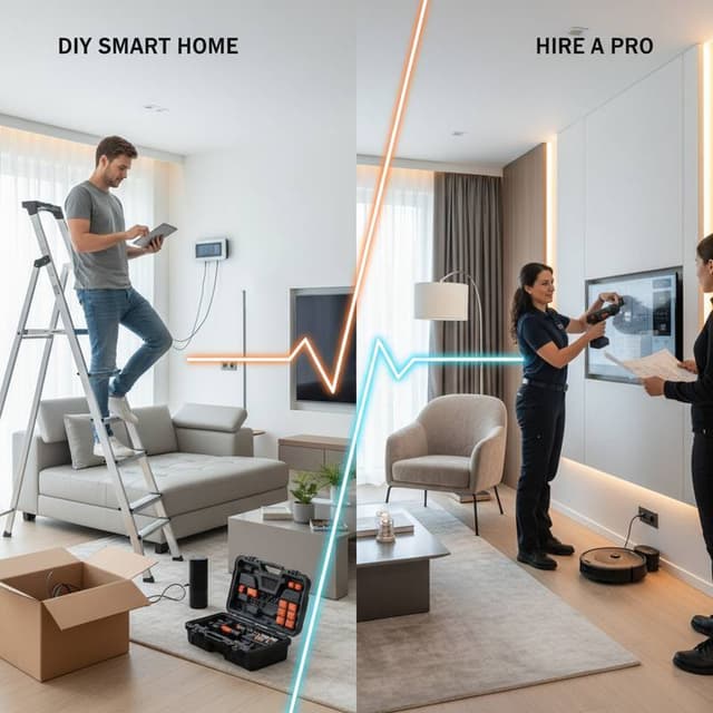 Smart Home DIY vs Professional Installation: Essential Tips and Safety ...
