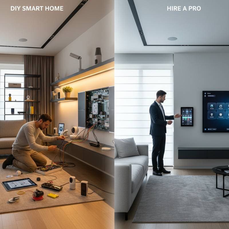 DIY Smart Home or Hire a Pro: What Really Matters