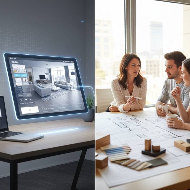 Featured image for AI Room Planning Tools vs Professional Designers