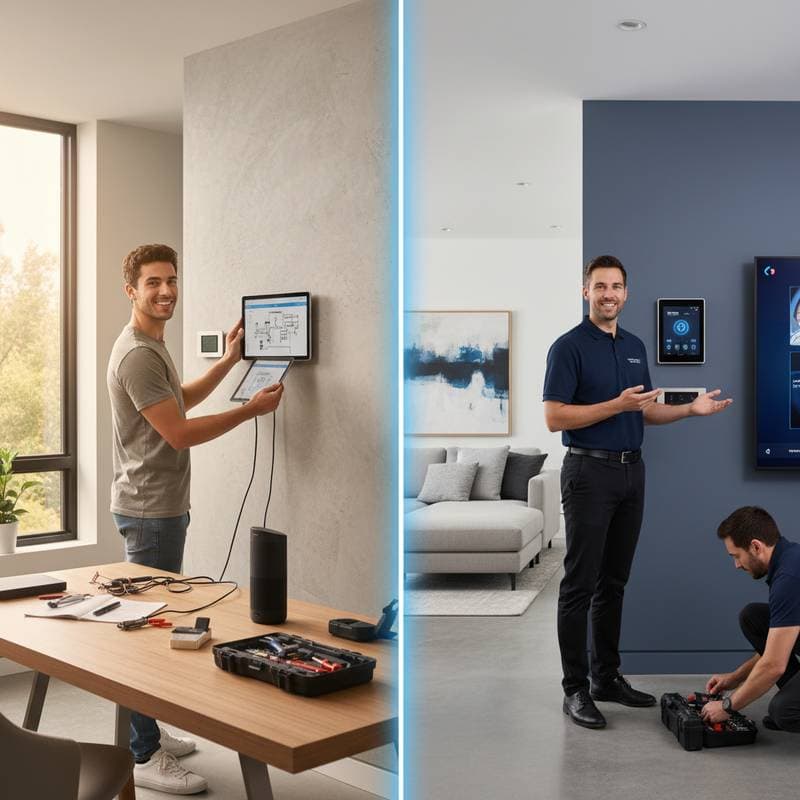 DIY Smart Home: When to Install or Hire a Pro