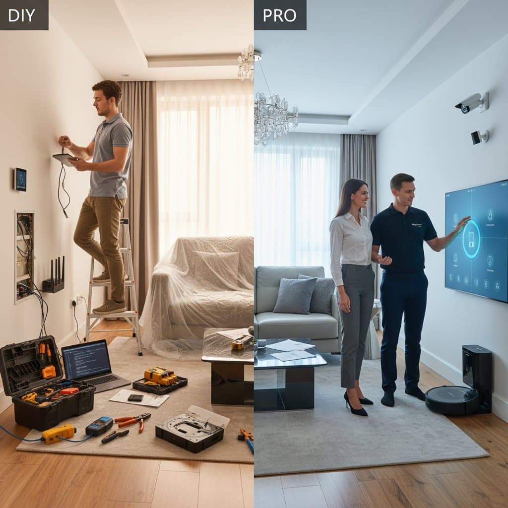 DIY vs Pro Smart Home: Which Setup Wins for You?