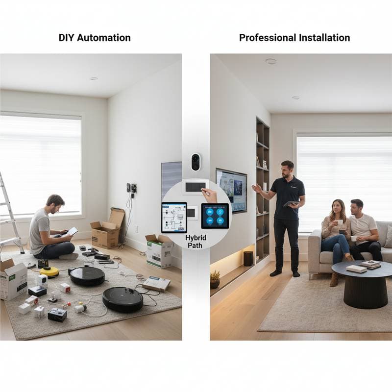 DIY Smart Home Hits a Wall: When to Call the Pros