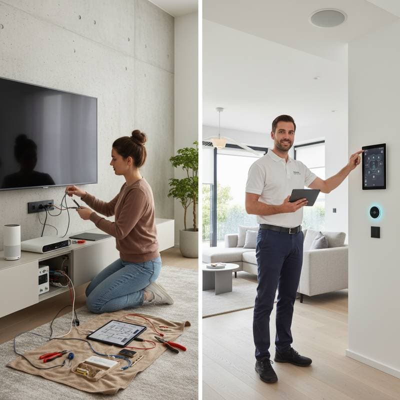 Smart Home Setup: When DIY Saves and When Pros Win