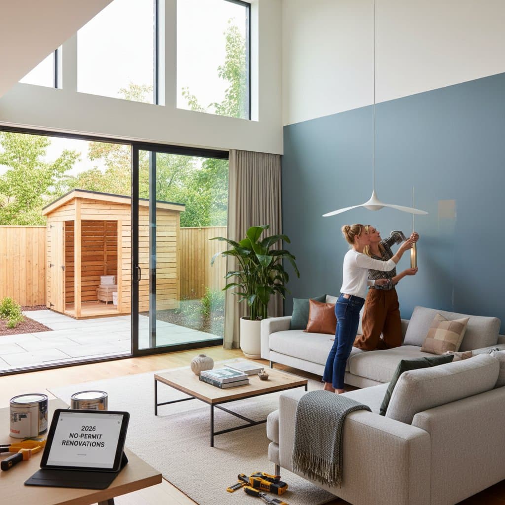 Home Upgrades That Skip Permits in 2026