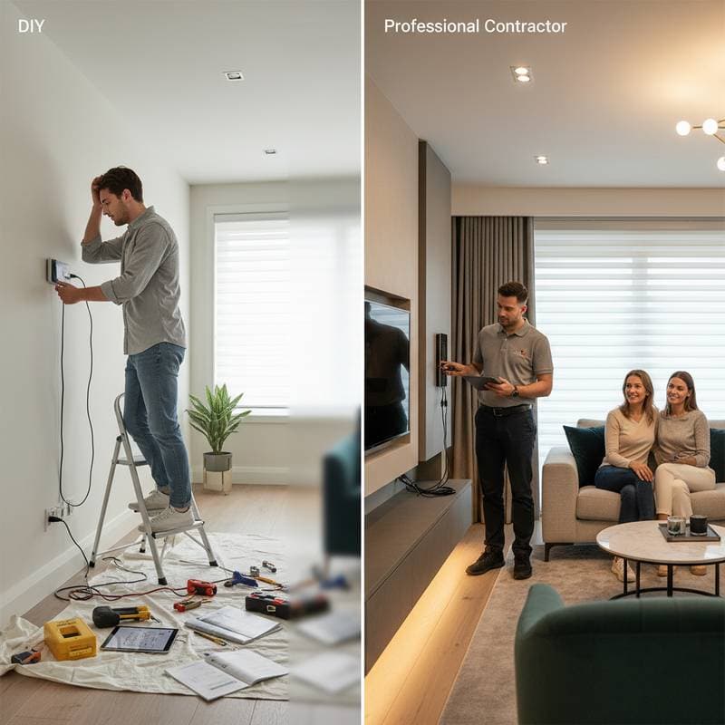 Featured image for When DIY Smart Home Projects Need a Professional