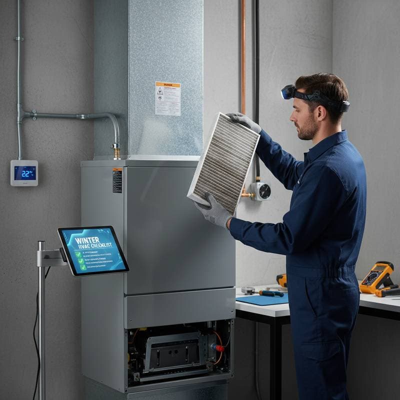 Image for Winter HVAC Checks to Dodge Cold-Weather Woes