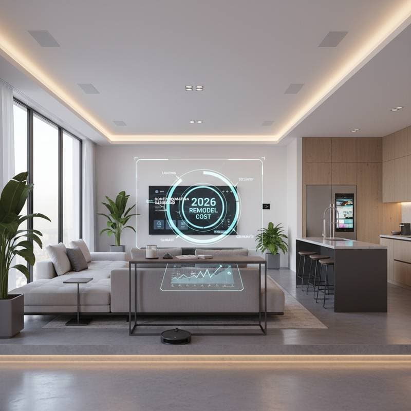 Featured image for Smart Home Remodel Costs: What to Budget in 2026