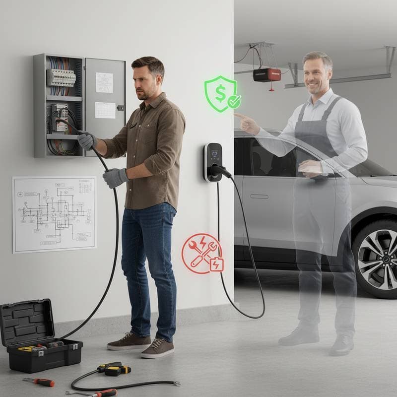 Featured image for EV Charger DIY: Big Savings or Hidden Dangers?