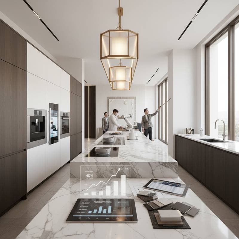 Luxury Kitchen Costs Jumping 40% by 2026