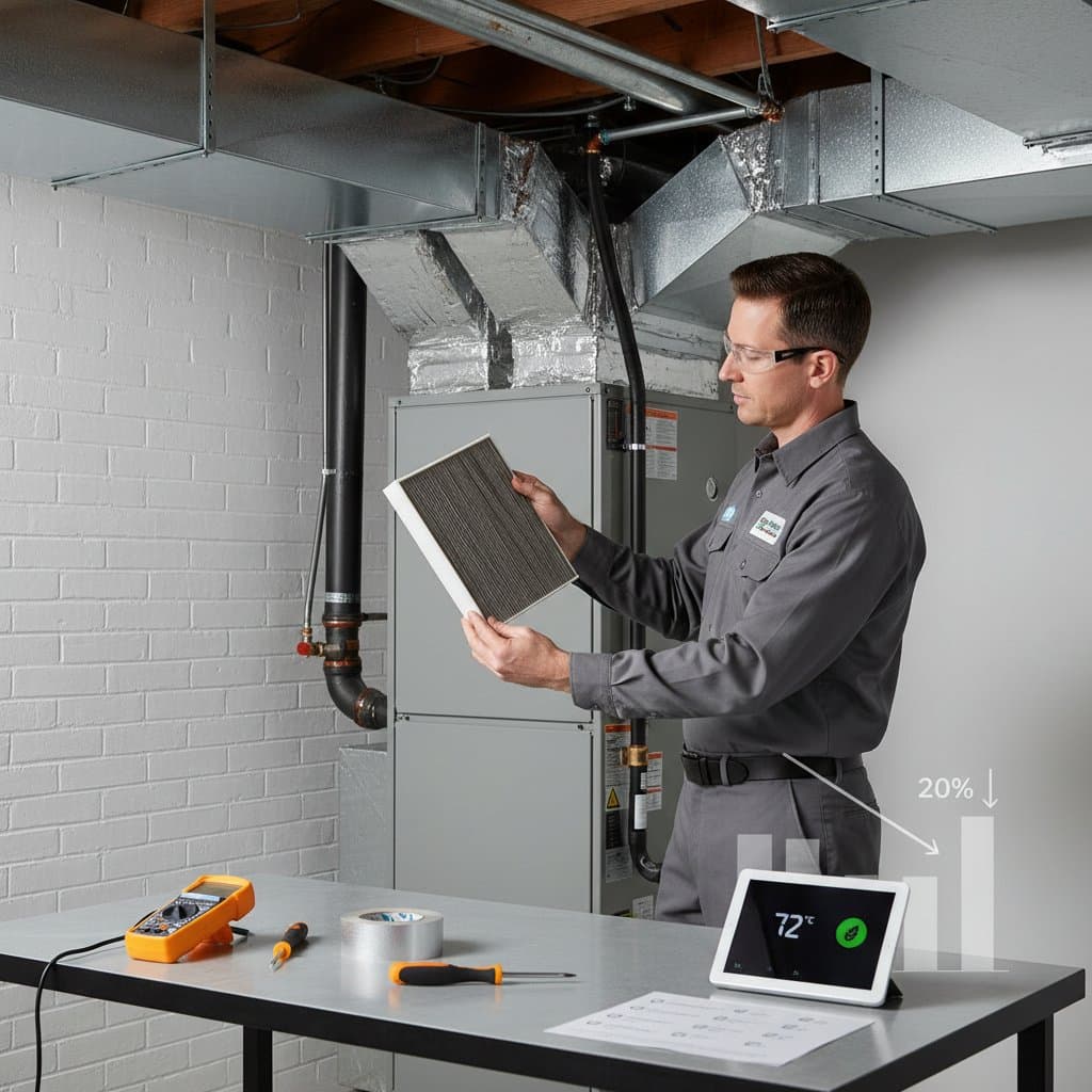 HVAC Maintenance Cuts Cooling Costs by 20 Percent