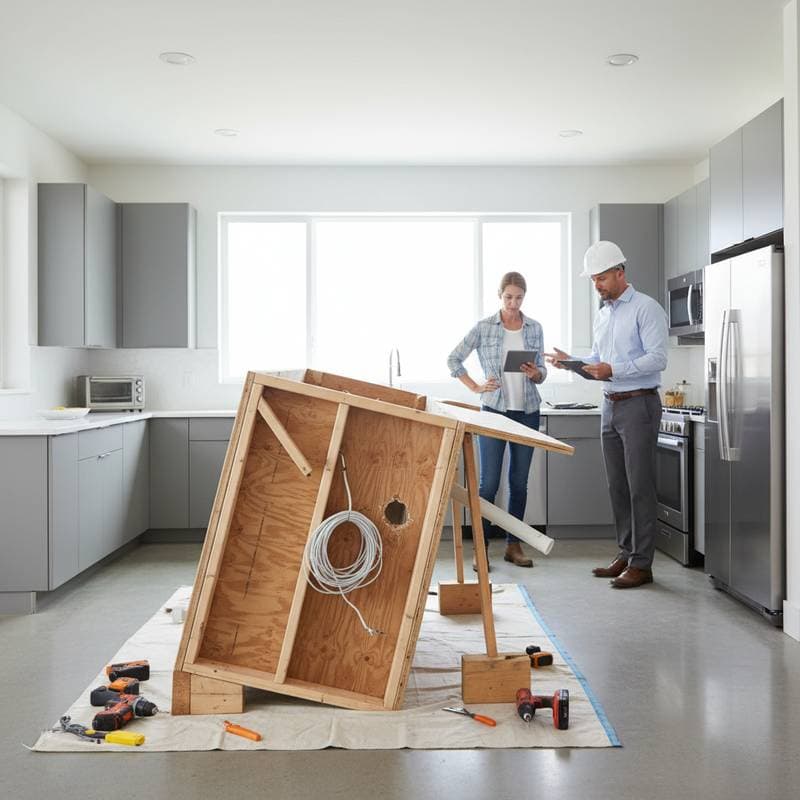 Image for When Your DIY Kitchen Island Becomes a Safety Risk