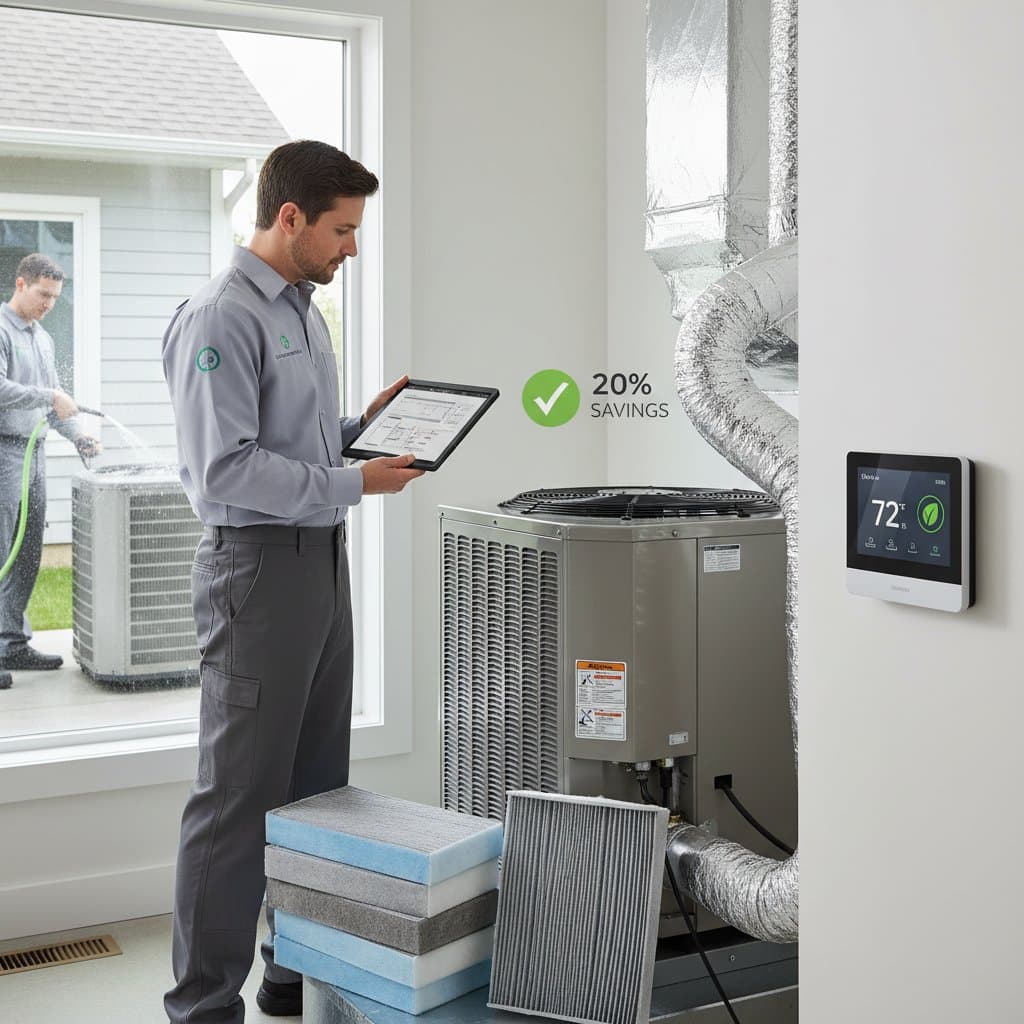 Image for Spring HVAC Care Cuts Energy Bills 20 Percent