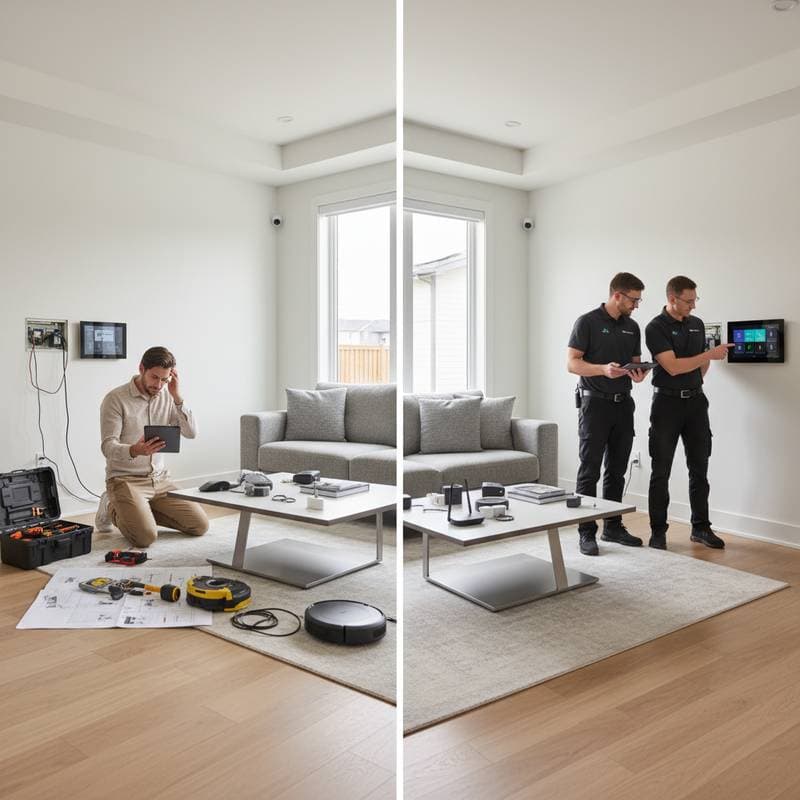 Featured image for DIY vs Pro Smart Home: Save Cash or Get It Right?