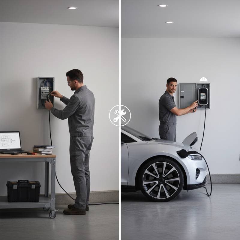 DIY EV Charger Install: When to Call an Electrician