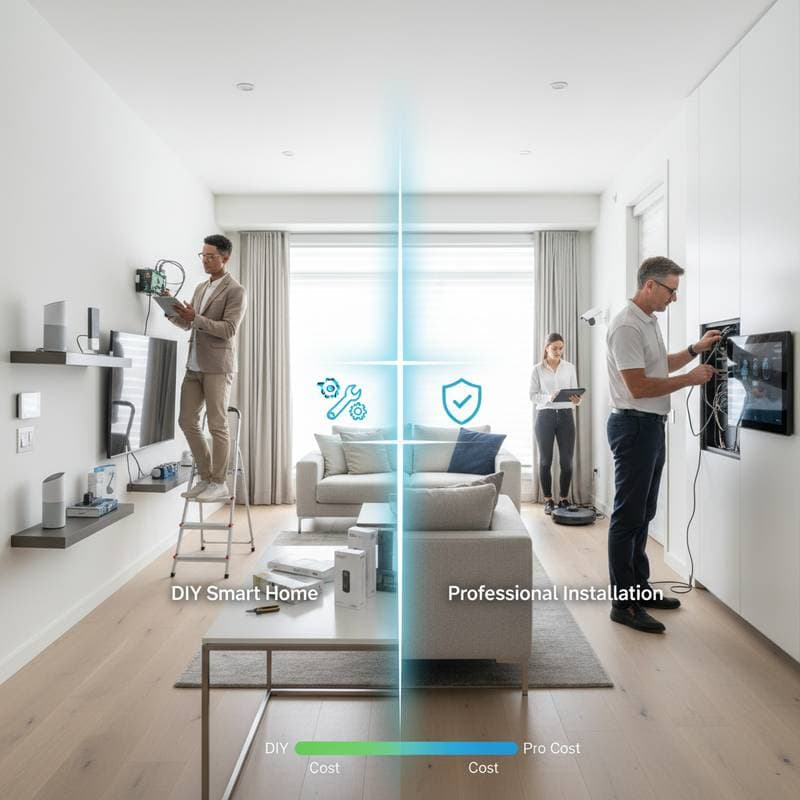 Smart Home Setup: When to DIY vs Hire a Pro