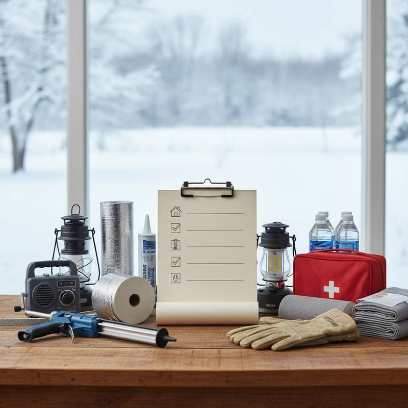 Winter Storm Essentials: Heat, Light, and Power Backup