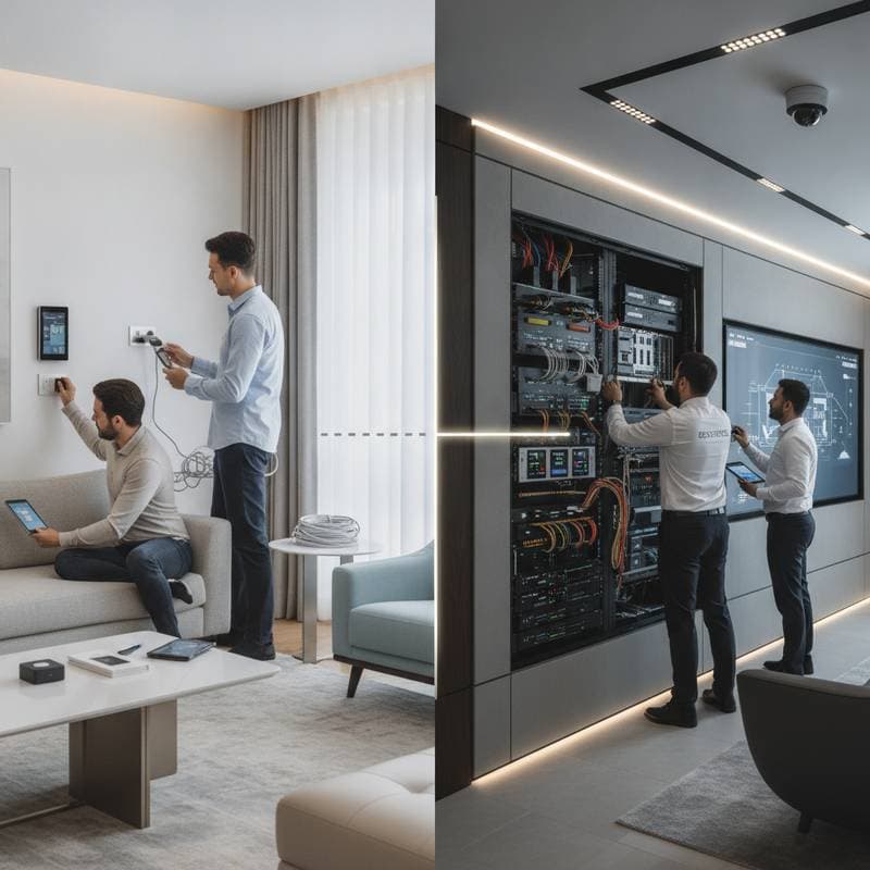 Featured image for When to Skip DIY and Hire a Smart Home Pro