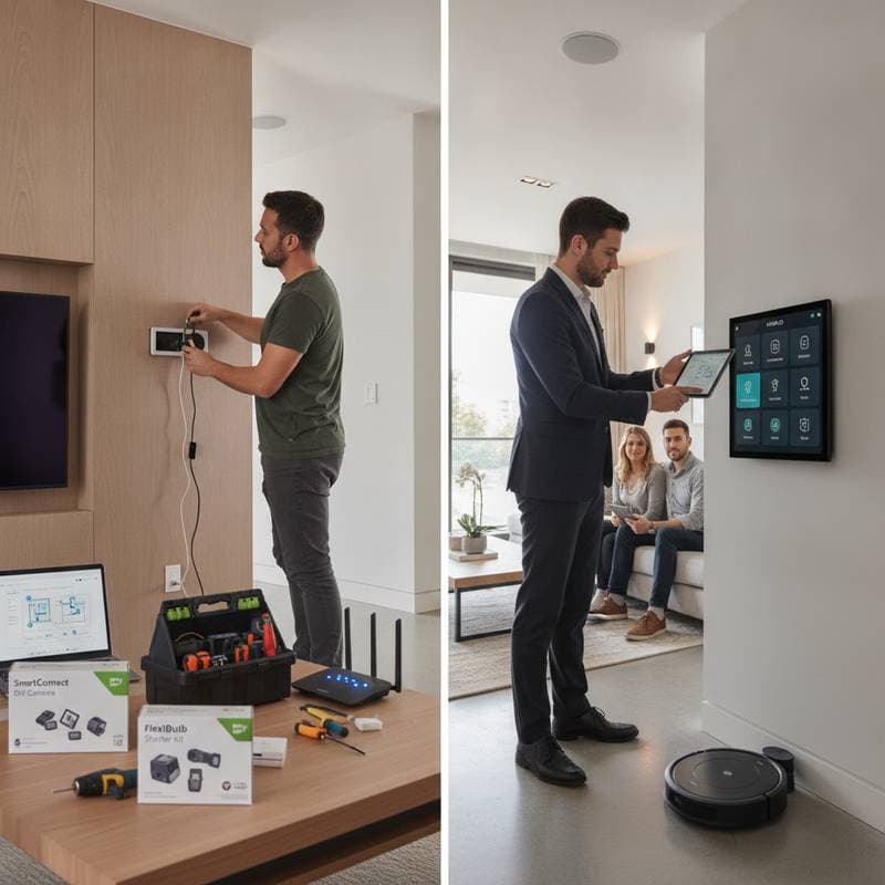 Image for Smart Home Setup: When to DIY vs Hire a Pro