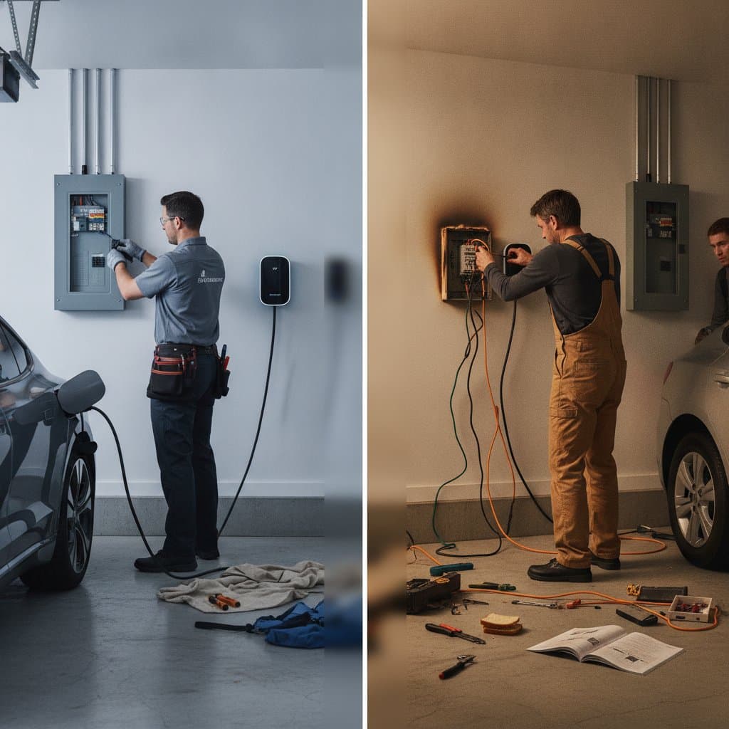 Image for Why EV Charger Installation Needs a Licensed Pro
