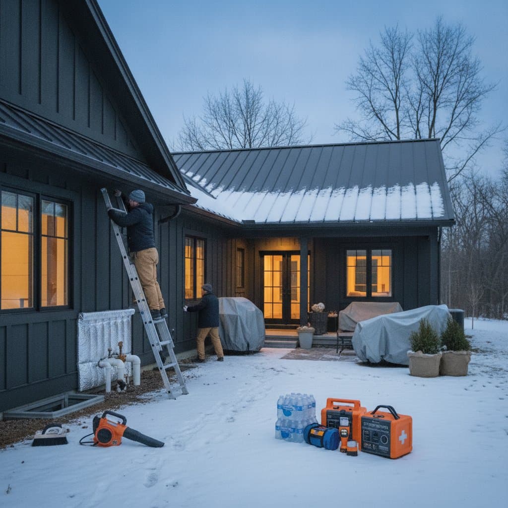 Prevent Winter Storm Damage Before the First Freeze