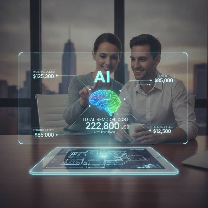Image for AI Tools Now Predict Your Exact Remodel Cost