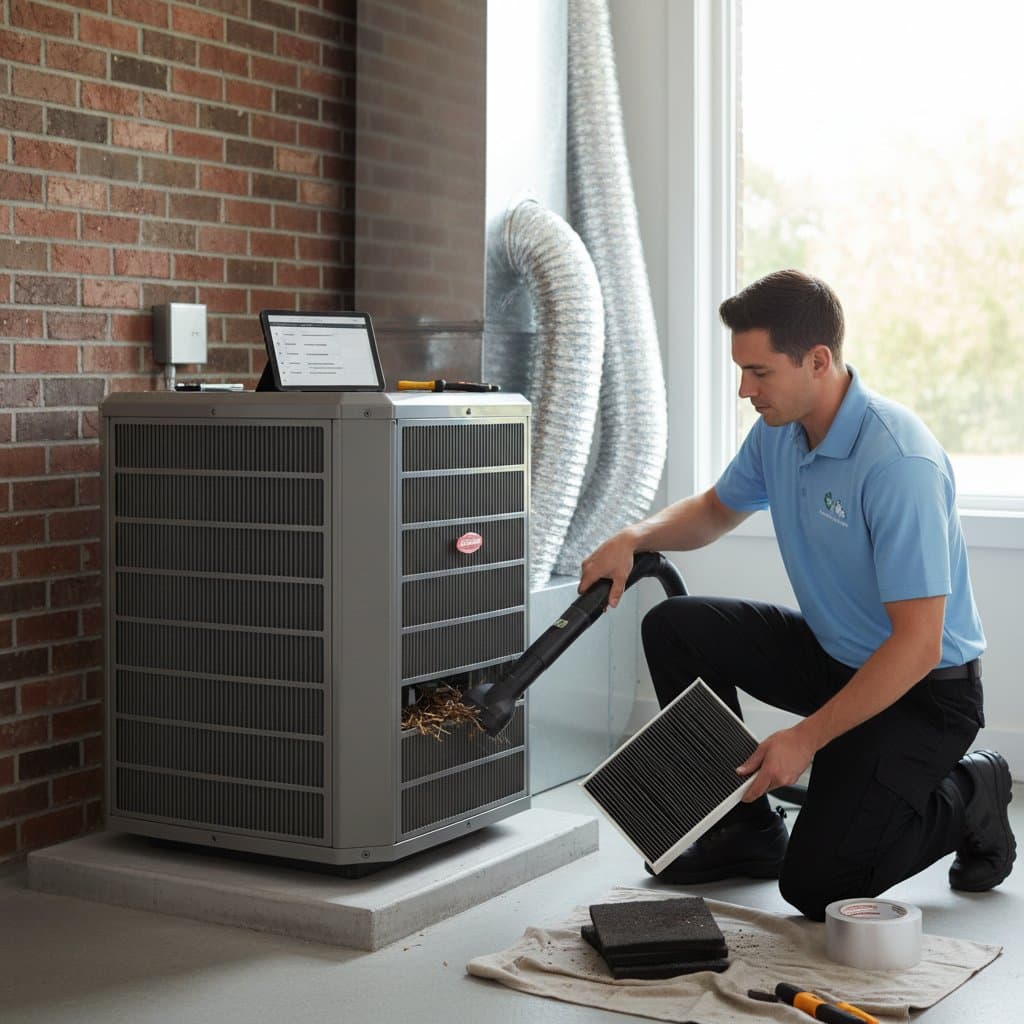 Featured image for Spring HVAC Prep Prevents $5K+ Repair Bills