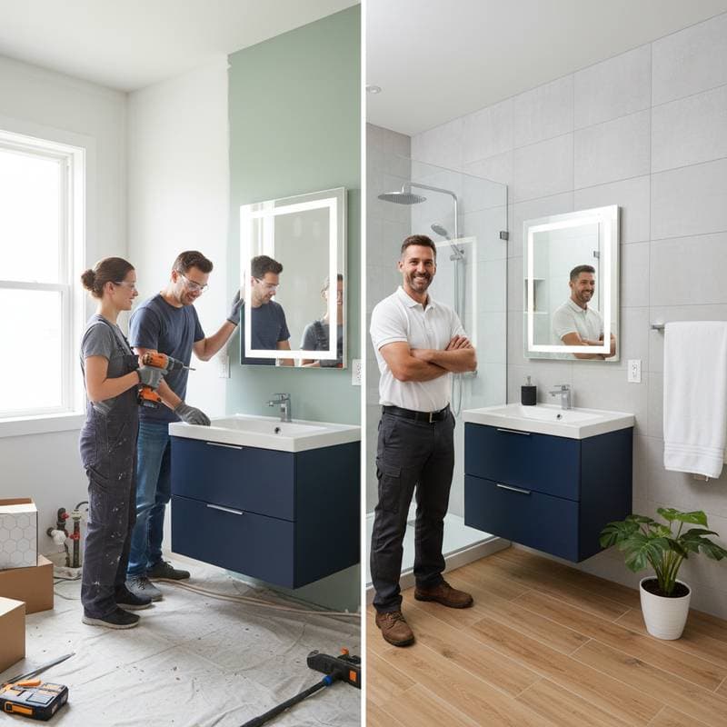 DIY Bathroom Remodel: When to Save vs When to Hire